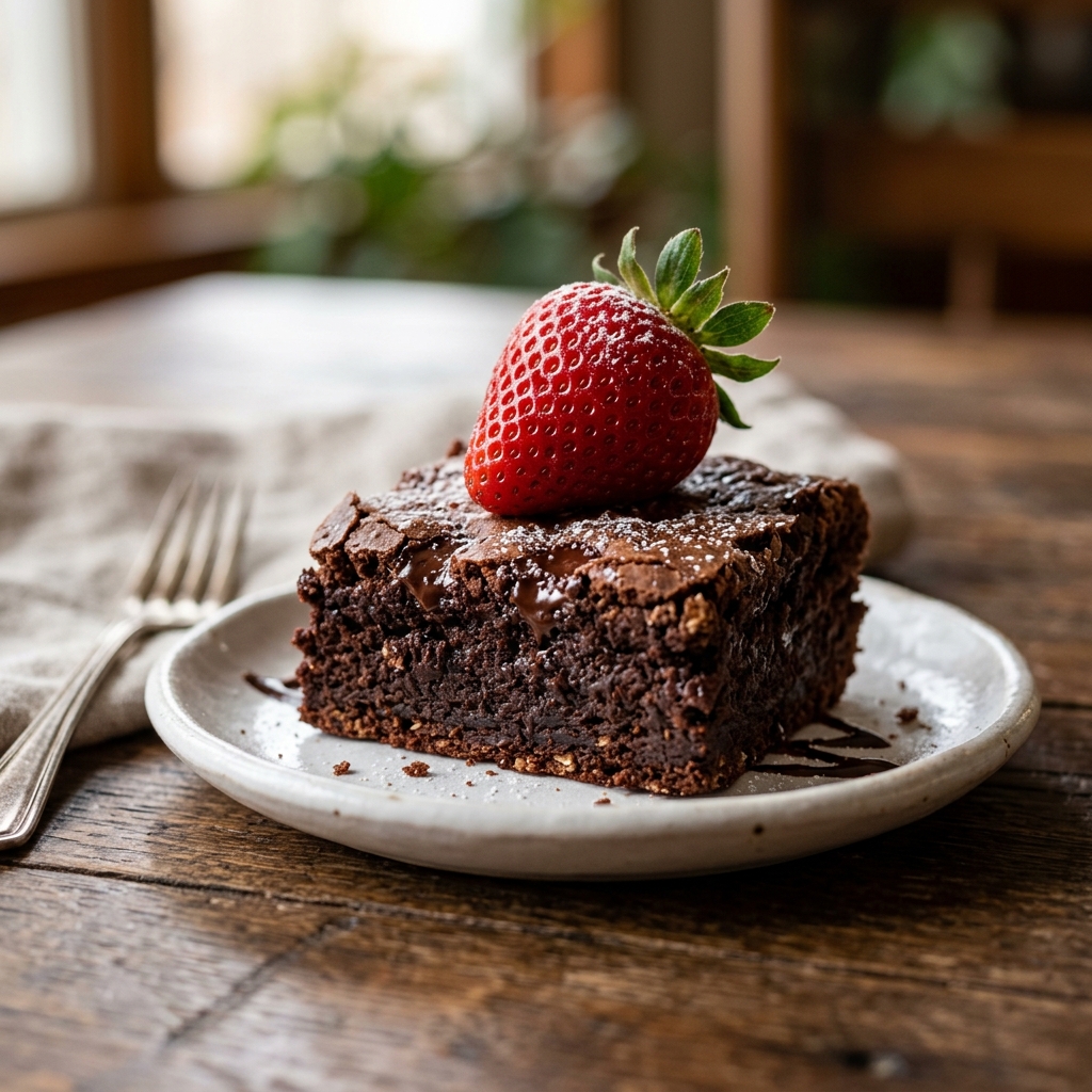 Brownie Fit de Cacau